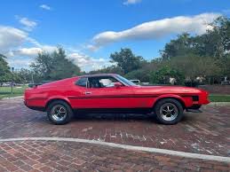 Image result for Bright Red 1972 Mustang