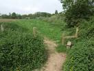 near to St Johns, Worcestershire, Great Britain. Monarch's Way on the - via Daymix