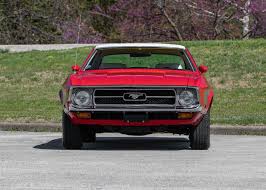 Image result for Bright Red 1972 Mustang