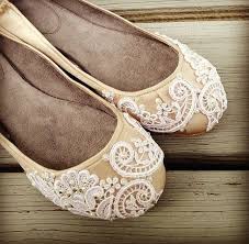Image detail for -Wedding Shoes � Ivory peep toe ballet flats ...