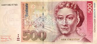 Five hundred deutsche mark note | Lizenzfreies Foto © Paul Cowan #7043917