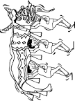 Chinese New Year coloring page