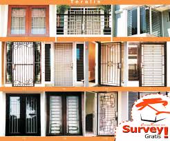 gambar desain teralis minimalis rumah murah bekasi 2014