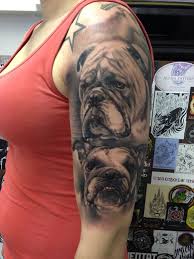 Image result for bulldog tattoos