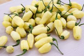 Afbeeldingsresultaat voor white habanero hot pepper