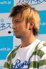 かれていたタレント上地雄輔