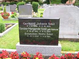 Grab von Gerhard Johann Smit (02.11.1906-17.10.1984), Friedhof ...