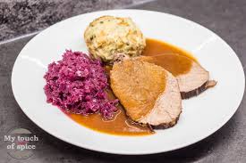 Image result for sauerbraten semmelknödel
