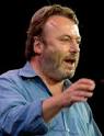 Christopher Hitchens holds