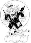 Free Printable Scarecrow Coloring Pages For Kids