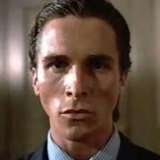 「パトリック・ベイトマン アメリカン・サイコ」の画像検索結果