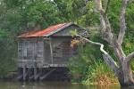Slideshow 543-03: A fishing cabin in Bayou Gauche, St.Charles ...