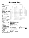 Answer Key Crossword - WordMint