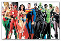Justice League coloring page