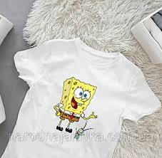 Image result for Майка с изображением спанч боба