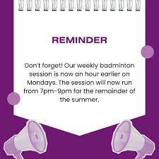 Image result for Dartmouth Badminton Club