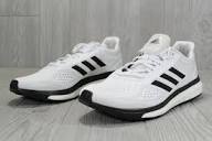 40 New Adidas Mens Response Boost LTD Running Shoes White Black ...