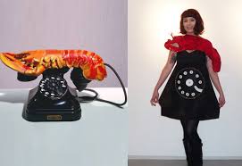 Image result for dali lobster telephone