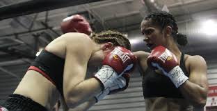 That set the razor sharp Serrano on course to fight for her first world title, the vacant IBF super featherweight belt against Kimberly Connor. - 9_13_2011_serranovsconnor-taylorhallman