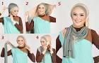 Hijab Tutorial Moshaict Buku Pashmina Kerudung Impor 10