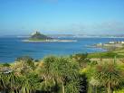 St. Michael's Mount and Mount's Bay. St. Michael's Mount, as viewed from the - via Daymix