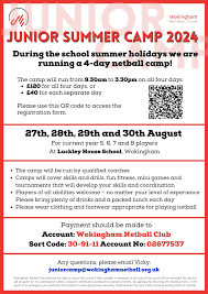 Image result for Finchampstead Netball Club