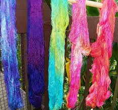 Dyeing Workshop with Teresa Ruch | Wanderingweaver\u0026#39;s Blog - bambootencelpaintedwarps