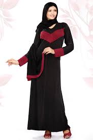 buy latest lycra abayas online Dubai, Sharjah, Black lycra abaya hijab