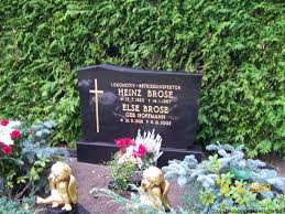 Grab von Heinz Brose (15.07.1920-14.01.1987), Friedhof Norden ...