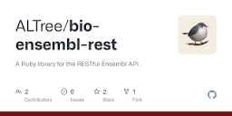 GitHub - ALTree/bio-ensembl-rest: A Ruby library for the RESTful ...
