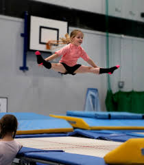 Image result for Ace of Clubs Trampolining