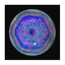 Image result for saturn north pole