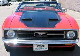 Image result for Bright Red 1972 Mustang