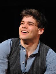 Actor Jeremy Jordan takes a curtain call at &quot;Newsies&quot; Broadway opening night at the Nederlander Theatre on March 29, 2012 in New York City. - Jeremy%2BJordan%2BNewsies%2BBroadway%2BOpening%2BNight%2Bt9fa7jKWl09l