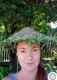 Image result for grass hat