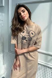 Image result for Модное платье футболка