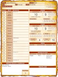 Image result for rpg character sheet