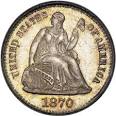 1870-S Half Dime