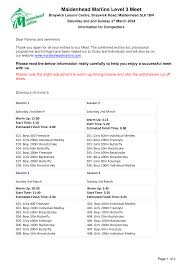 Image result for Maidenhead Marlins Swimming Club