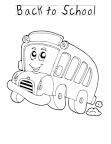 Back to School coloring page