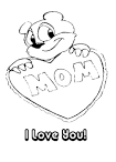 Mothers Day coloring page