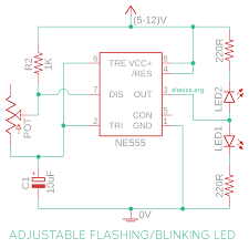 Image result for fade led 555 circuit