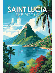 Image result for pitons lucia