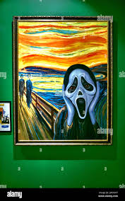 Image result for "the scream" parody