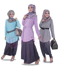 Blus Muslimah ZN 115 | Busana muslim, baju muslim, Pusat busana ...