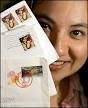 Susan Haggerty says "I love you" by putting her stamps upside down on ... - stamps.184.1