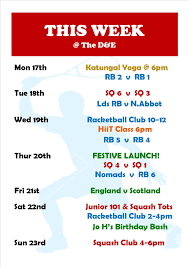 Image result for Devon & Exeter Squash Club