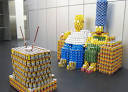 made of cans
