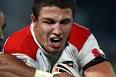 Sam Burgess in action at the