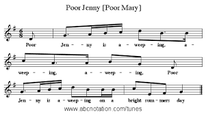 abcnotation.com | Poor Jenny [Poor Mary] - www. - 0000